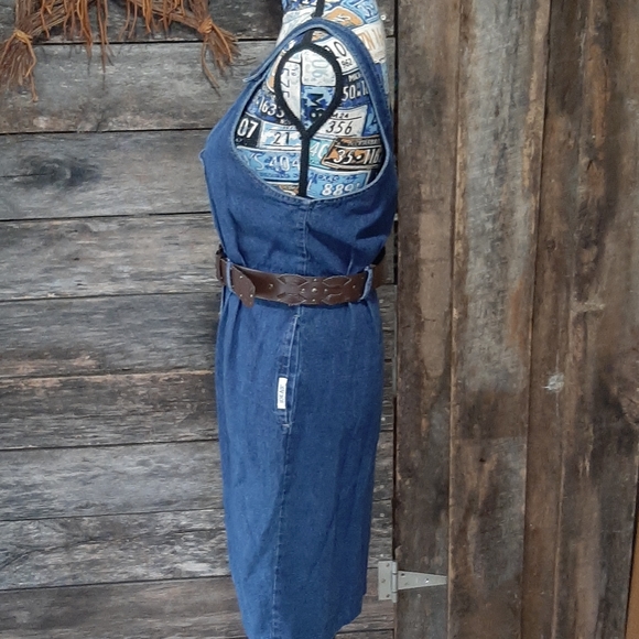 Great denim overall dress - Picture 3 of 5